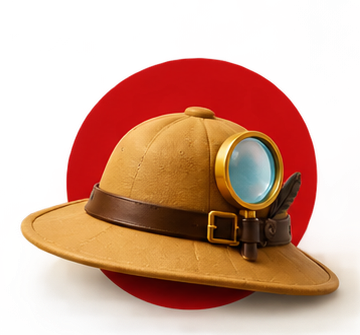 Explorer hat representing curiosity